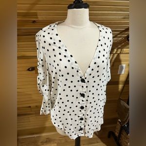 Maeve by Anthropologie Button Up top or cardigan